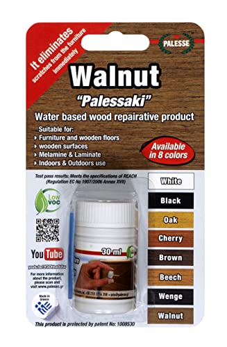 Palessaki Water Based Wood Furniture Repair Kit│Best Scratch Remover for Wood Furniture Surfaces│Wood Floor Scratch Remover, Hardwood Floor Scratch - WoodArtSupply