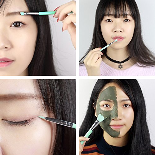 LORMAY 13 Pcs Silicone Brush Set. Perfect Applicators for Epoxy Resin Crafting, Facial Mask, Mascara Shield and Eyeshadow Shield.and Cream Beauty LORMAY