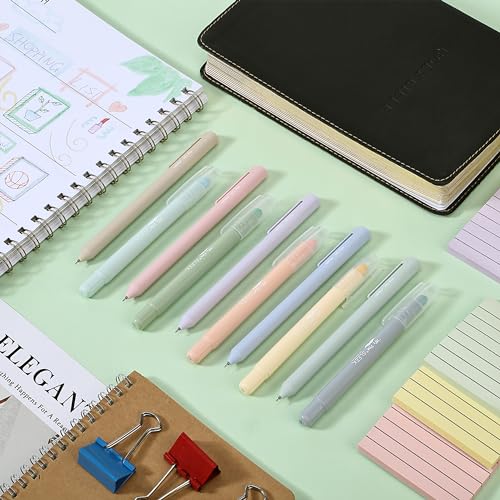 Mr. Pen- Bible Highlighters and Pens No Bleed, 10 Pack, Gel Highlighters, Bible Pens No Bleed Through, Bible Highlighters No Bleed, Bible Journaling Mr. Pen