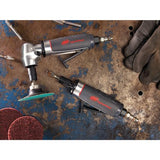Ingersoll Rand 5102MAX Air Die Grinder – Right Angle, Ergonomic Grip, 0.4 HP and 20,000 RPM Motor, Lightweight Tool, Spindle Lock, Grey Ingersoll Rand