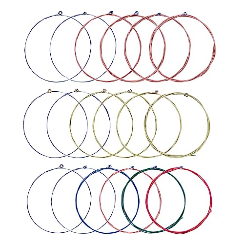 48 PCS Guitar Accessories Kit, Acoustic Guitar Changing Tool, Including Acoustic Guitar Strings, Guitar Picks, Capo, String Winder, Bridge Pins, Pin hanbangabc