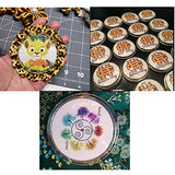 30 Pcs 2.36'' Pin Button Badge Acrylic Clear Pin Buttons Blank Badge Making Kit Acrylic Badge Maker for Craft DIY Kids' Paper Craft Activities etc ZWIN