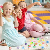 WATINC 24pcs Mini Squeeze Stress Balls, Fruit Animal Fidget Toys Party Favors for Kids, Sensory Stress Relief Squeeze Toy with Water Beads, Cute WATINC