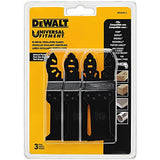 DEWALT Oscillating Tool Blades for Wood with Nails, 3-Pack (DWA4203-3) DEWALT