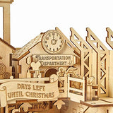 bennama 3D Wooden Puzzles Santa's Factory Model Kits, Brainteaser and Puzzle for Christmas/Birthday,Gifts for Adults and Teens to Build Combination bennama