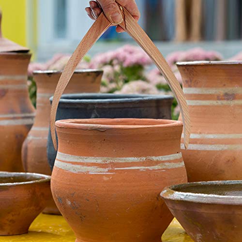 Jeanoko Solid Wood Caliper Positioning Distance Measuring Tool Wooden Pottery Tools for Ceramic Production Measurement(8-inch Wooden Caliper) Jeanoko