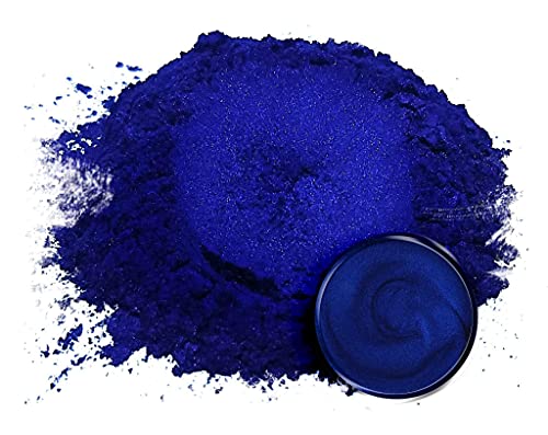 Eye Candy Premium Mica Powder Pigment “Nokon Blue” (50g) Multipurpose DIY Arts and Crafts Additive | Woodworking, Epoxy, Resin, Paint, Nail Polish, Eye Candy