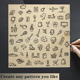 GDGDSY Basswood Sheets 12 x 12 Inch Unfinished Balsa Wood Sheets for Laser Cutting, Drawing Painting, Wood Engraving, etc.(10 PCS) GDGDSY