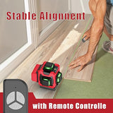 Laser Level,WEIDDW 4D 16 Lines Laser Level 360 Self Leveling Tool for Construction and Picture Handing,High Precision and Easy to Use WEIDDW