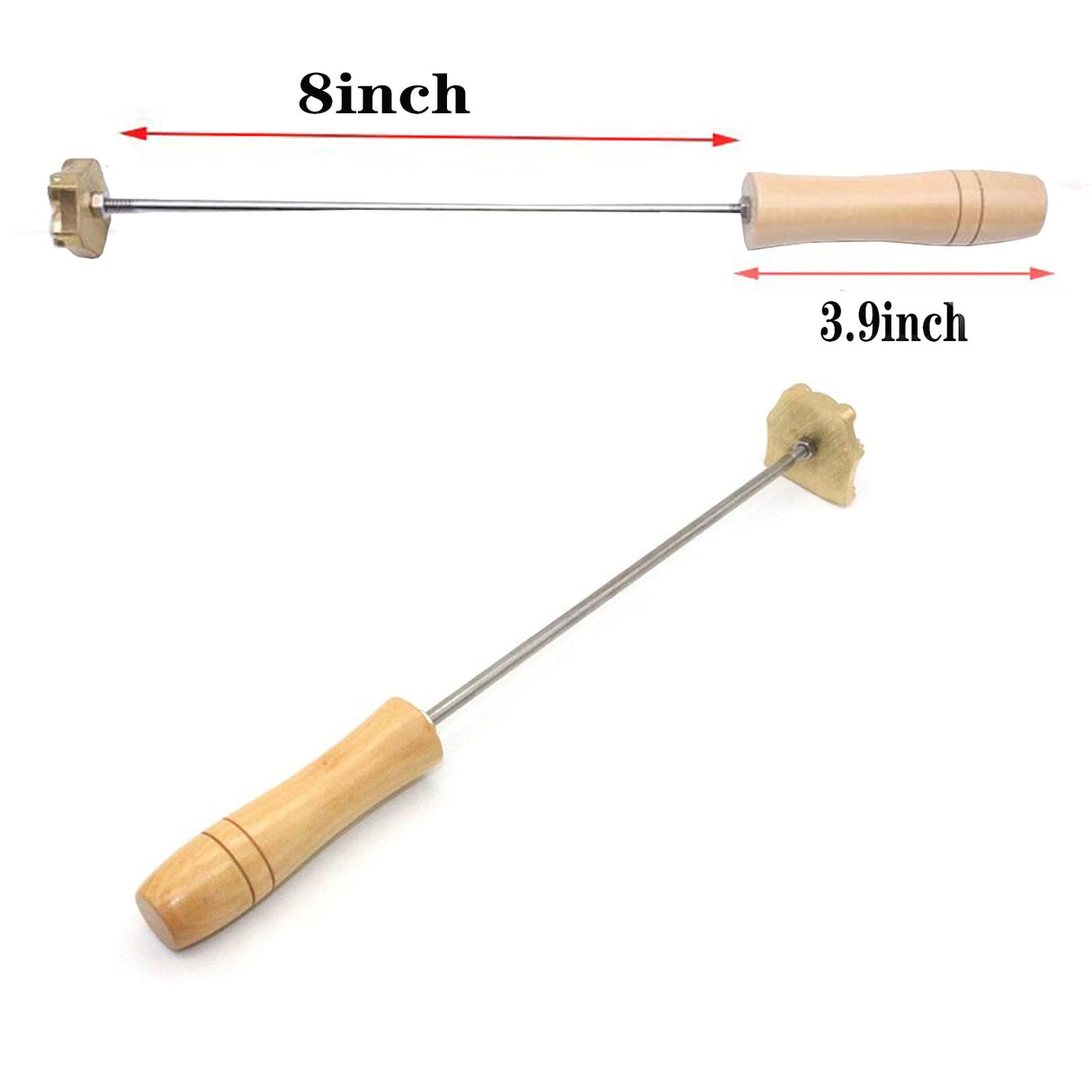 Custom Wood and Leather Branding Iron by Arokimi – Personalise Your Crafts with a Unique Touch (6"x6") Arokimi