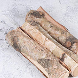 8PCS Christmas Birch Logs Natural Wooden Branches Unfinished Wood Log DIY Christmas Wooden Crafts Photo Props for Xmas Christmas Holiday Table WoodArtSupply