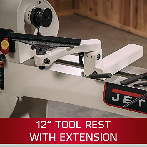 JET 14" x 40" Benchtop Woodworking Lathe, Variable Speed, 1Ph 115/230V (JWL-1440VS) Jet