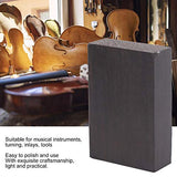 Black Ebony Lumber Blank, DIY Handicraft Wood Handle Musical Instruments Accessories, DIY Handicraft for Turning, Inlays, Tools (70 * 50 * 20mm) CDQL