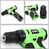 DNA MOTORING TOOLS-00018 Green 27 PCs 12V Cordless Power Drill Driver Bit Set w/Charger+Screwdrivers+Pliers Home Repair Kit, mint green DNA MOTORING