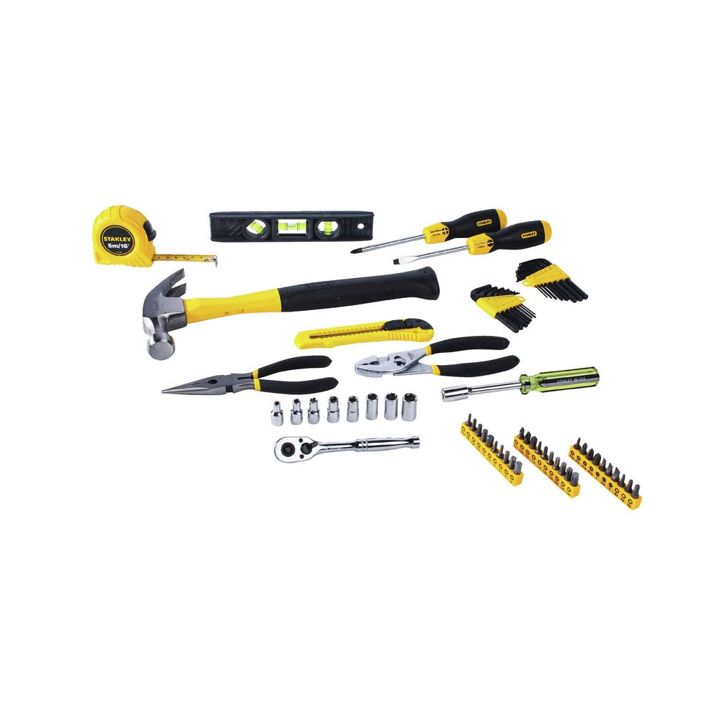 STANLEY Tool Set, Home/Mechanics, 65 Piece (94-248),Black Stanley