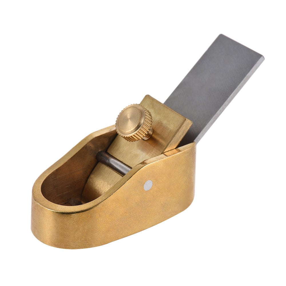 Btuty Convex Curved Sole Woodworking Plane Cutter Brass Luthier Tool for Violin Viola Cello Wooden Instrument Btuty