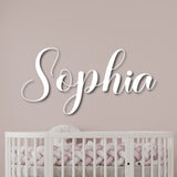 Wooden Name Sign 8-35" Wide Personalized Letters for Nursery Art Wall Room Decor Baby Shower Gift Family Name Sign Nameplate Wood Plaque Pabawa