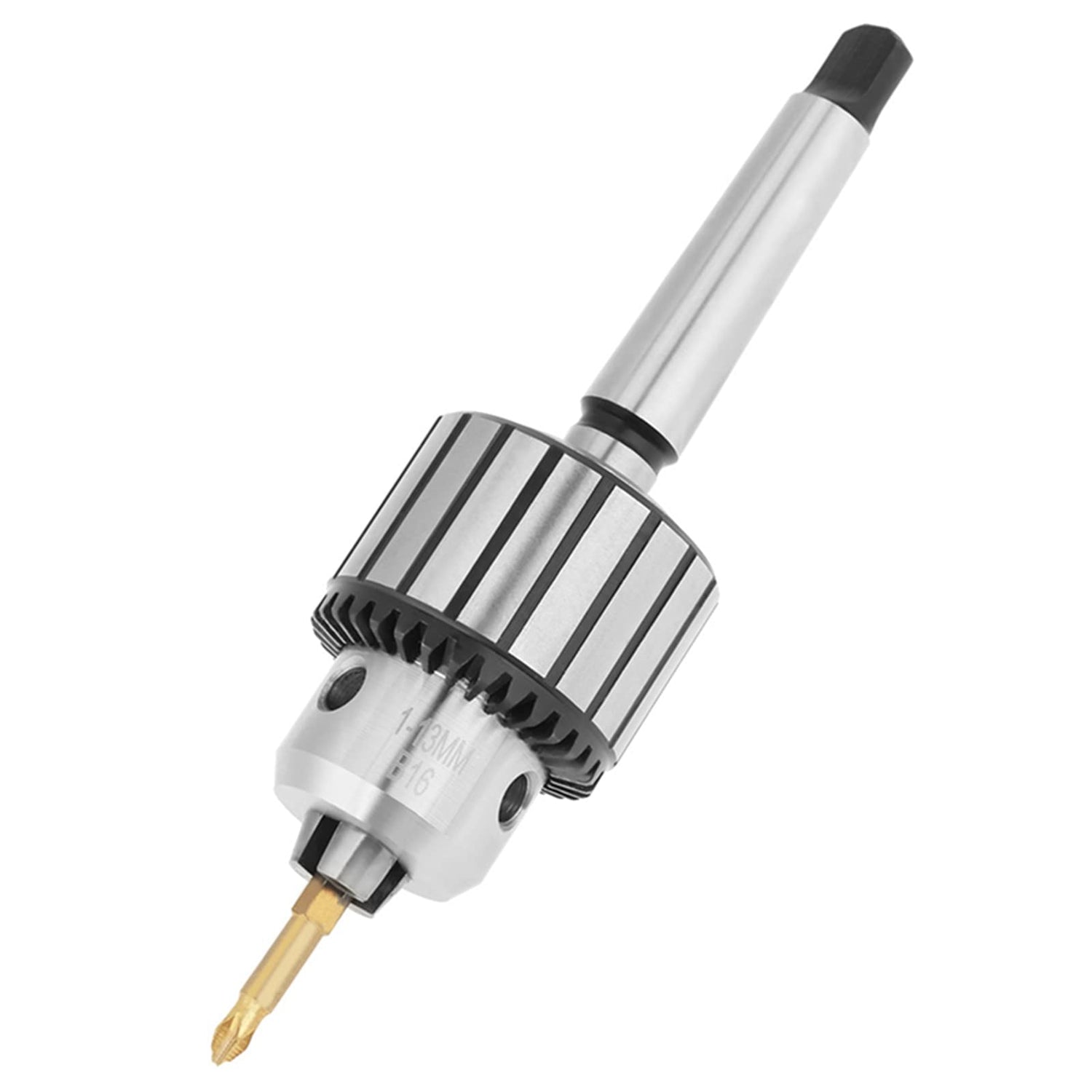 Vevor Metal Lathe Cu 1-13Mm acity Carbide Steel Mt2-B16 Arbor Key Type Drill Chuck Mini Lathe Tool Tbest