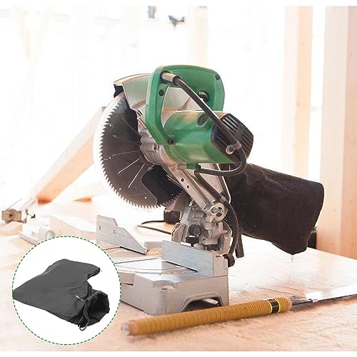 2Pcs Miter Saw Dust Bag, 255 Model Table Saw Dust Collection Bag with Adjustable Outlet, Dust Collector Bags for Miter Saw, Tank Belt Sander, Table RUIFUU