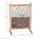 Melissa & Doug Wooden Multi-Craft Weaving Loom (Arts & Crafts, Extra-Large Frame, Frustration-Free Packaging) Melissa & Doug