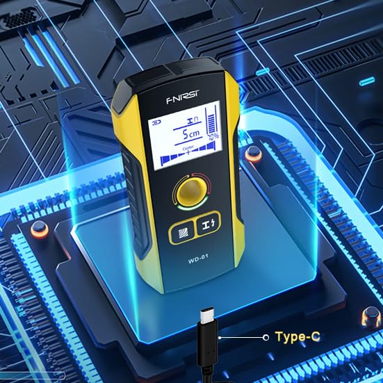 Premium Wall Scanner Stud Finder, Electronic Wall Stud Detector for Wood, Metal Studs, AC Wires, Joists, Pipes, Wire and Water Pipe Stud Finder, ZHDTW