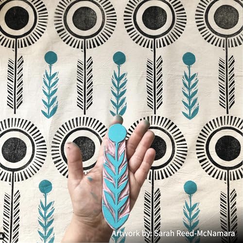 Speedball Fabric Block Printing Ink, 2.5-Ounce, Black Speedball