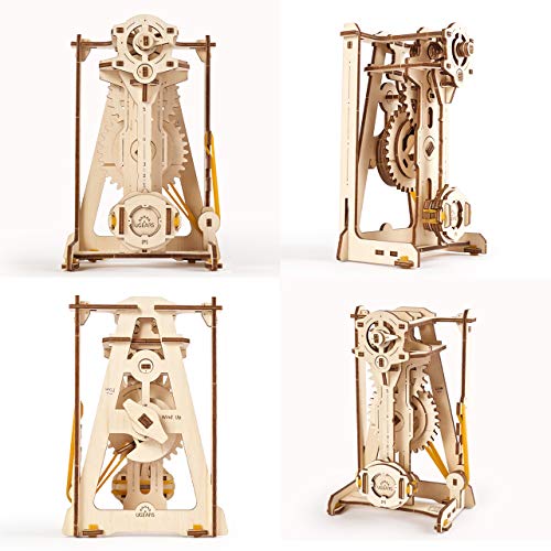 UGEARS STEM Pendulum Model Kit - Creative Wooden Model Kits for Adults, Teens and Children - DIY Mechanical Science Kit for Self Assembly - Unique - WoodArtSupply