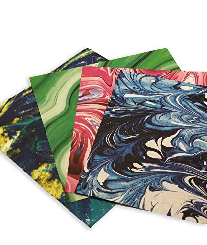 Origami Paper 200 sheets Marbled Patterns 6" (15 cm): Tuttle Origami Paper: Double Sided Origami Sheets Printed with 12 Different Patterns - WoodArtSupply