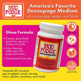 Mod Podge CS11201 Waterbase Sealer, Glue and Finish, 8 oz, Gloss Mod Podge