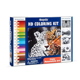 Crayola HD Coloring Kit, 30 Colored Pencils & 20 Premium Coloring Pages, Gift Crayola