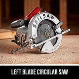 SKIL 15 Amp 7-1/4 Inch Magnesium Left Blade Sidewinder Circular Saw Skilsaw - SPT67M8-01 Skil