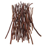 COHEALI 40pcs Branch Home Accessories Wooden Decor Wood Trim Wood Log Branches Craft Sticks Natural Tree Branch Twigs Craft DIY Branch DIY Craft COHEALI