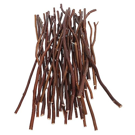 COHEALI 40pcs Branch Home Accessories Wooden Decor Wood Trim Wood Log Branches Craft Sticks Natural Tree Branch Twigs Craft DIY Branch DIY Craft COHEALI