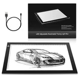 ME456 A4 LED Light Box 9x12 Inch Light Pad Only 5mm Ultra-Thin USB Power Light Table for Tracing ME456