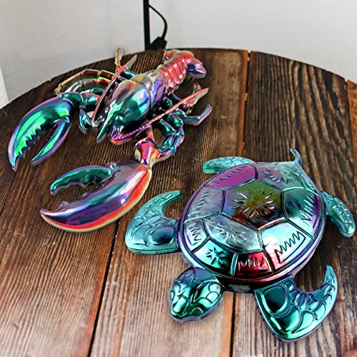 3Pcs Sea Animal Resin Molds Silicone Sea Turtles Lobster Seahorse Mold Epoxy Resin Casting Mold Large Unique Marine Mould for DIY Resin Concrete japleed