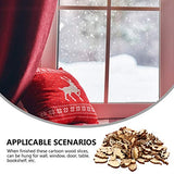 EXCEART 200pcs Unfinished Wood Cutout Set Rustic Wood Forest Animal Leaf Mushroom Craft Pieces Slice Embellishment for Home Wedding Decor DIY Jewelry EXCEART