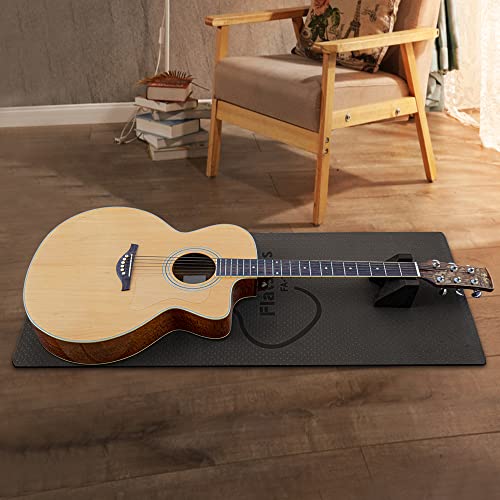 AOLDHYY Guitar Work Mat Kit Neck Rest Support Set Dual-use Electric Acoustic & Garden Sculpture Outdoor Decoration flatsons