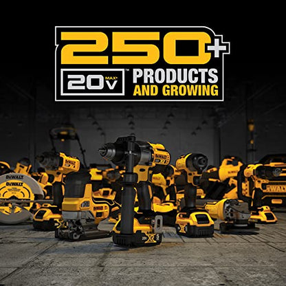 DEWALT 20V MAX* XR Cordless Drill Combo Kit, Brushless, 5.0-Ah, 2-Tool (DCK294P2) - WoodArtSupply