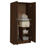 RUtavm Furniture Set-Wardrobe Brown Oak 82.5x51.5x180 cm Engineered Wood RUtavm