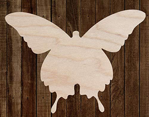 18" Butterfly Unfinished Wood Cutout Cut Out Shapes Painting Crafts Sign - WoodArtSupply