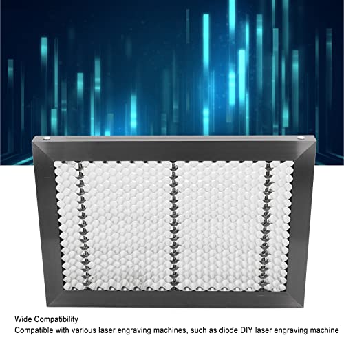 Laser Honeycomb Cutting Table Board, Honeycomb Working Table 300x200x22mm Beehive Working Plate CNC Processed Laser Cutting Bed for Laser Engraving - WoodArtSupply