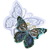 Butterfly Epoxy Resin Molds, Large Animals Silicone Resin Molds, Halloween Decor Mold for Wall Hanging, Home Decoration, Christmas Gifts(Butterfly) APVTI
