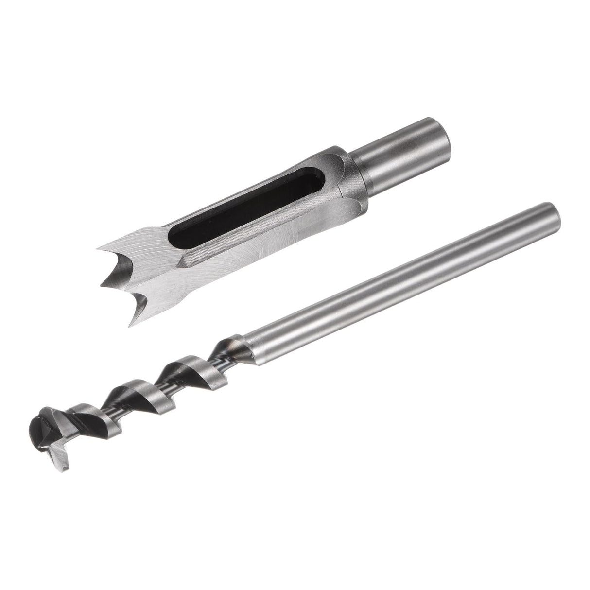 uxcell Square Hole Drill Bit, 7/8" High-Carbon Steel Hollow Chisel Mortise Power Tool for Woodworking uxcell