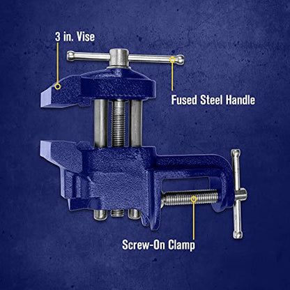 IRWIN Woodworking Vise, 3-Inch (226303ZR) - WoodArtSupply