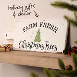 Plaid Wood Unfinished Charcuterie Board, 18" x 7" Wooden Surface Perfect for DIY Arts and Crafts Projects, 63689 Plaid