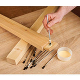 WoodRiver Disposable Glue Brushes 1/4" 48-Pieces WOODRIVER