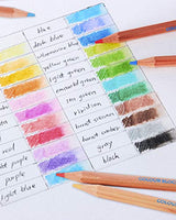 COLOUR BLOCK Watercolor Pencil Set 24PC with Premium Cedar Handle I Ideal pencil kit for Drawing, Sketching, Coloring and Painting COLOUR BLOCK