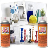 Mod Podge Spray Acrylic Sealer Glossy 2-Pack, Clear Coating Matte Paint Sealer Spray, Spray Can Sprayer Handle GRAS Art Bundles
