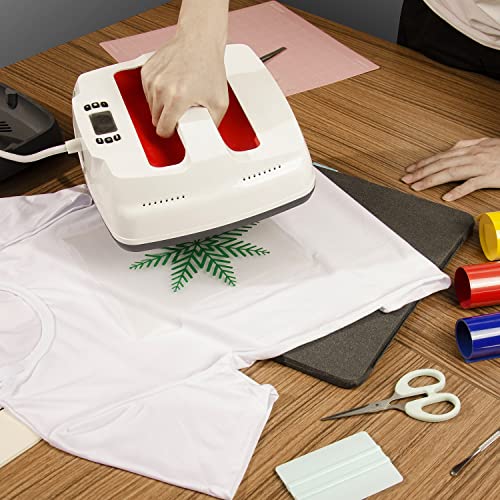 Heat Press Mat for Cricut Easypress: Ecraft (11 x 13 inch) Double-Sided Heating Ironing Mats for Craft Insulation Transfer HTV VinylHeat Press ecraft