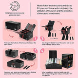 HUAL Acrylic Paint Set With 5 Brushes, 24 Colors (60ml, 2oz) Premium Acrylic Paints for Professional Artists Kids Students Beginners & Painters, HUAL